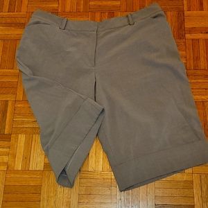 LANE BRYANT cuffed shorts